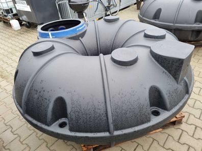 1500 L NEO Sonderposten Flachtank Zisterne Regenwassertank Abwassertank Sammelgrube