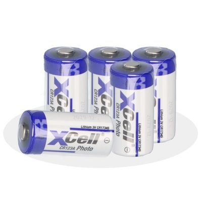 5x CR123A DL123A Batterien 3V CR17345 Ultra Lithium Foto lose