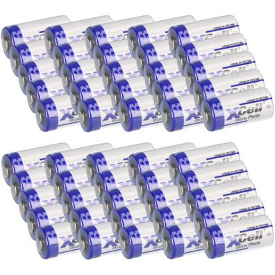 50x CR123A DL123A Batterien 3V CR17345 Ultra Lithium Foto lose