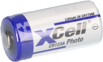 XCell Photobatterie CR123A Lose Lithium 3V 1550mAh