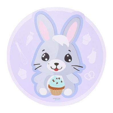 Tischmatte Betty i Bunny 35 x 35,5 cm lila Ambition JUNIOR