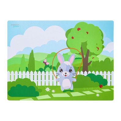 Tischmatte Betty i Bunny 30 x 40 cm Seilspringen Ambition JUNIOR