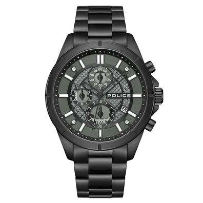 Police Herrenuhr Urban Chronograph Schwarz PEWGI0054004