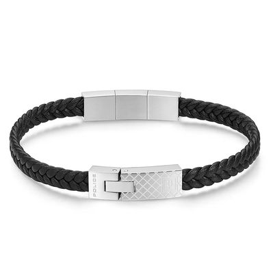 Police Schmuck Herrenarmband Intersect Schwarz PEAGB0039502