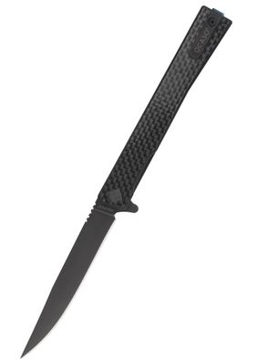 Taschenmesser Solstice, Karbon, schwarz, Ocaso Knives