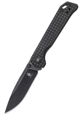 Kizer Knives Taschenmesser Begleiter Mini, Titan, schwarze Klinge