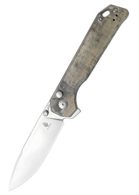 Kizer Knives Taschenmesser Begleiter XL, Micarta, stonewashed