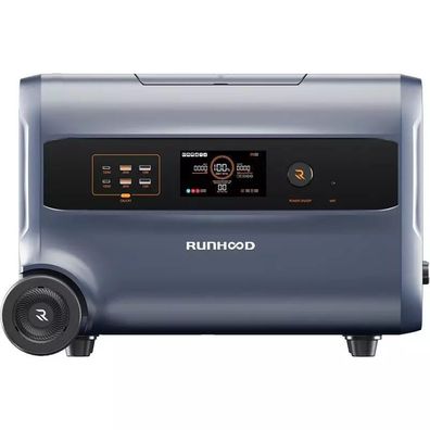 Runhood Powerstation F2400 3 in 1 Balkonkraftwerk 2400Wh