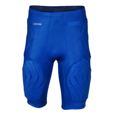 Adidas Techfit Padded Short kurze Herren Hose gepolstert GFX blau O25486 Gr. 2XL