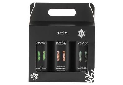 Rento Saunaduft limitierte Geschenkbox 3 x 400 ml