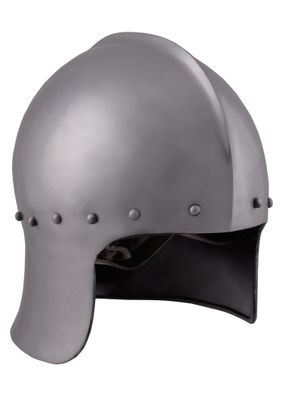 Englischer Bogenschützenhelm, 15. Jh., 1,6 mm Stahl