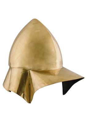 Böotischer Helm, Griechischer Helm aus Messing, 4. Jh. v. Chr