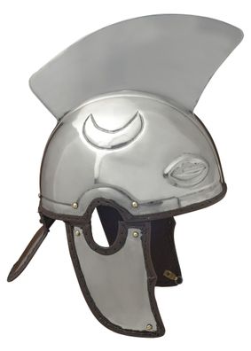 Spätrömischer Centurion Helm (Intercisa IV), Stahl