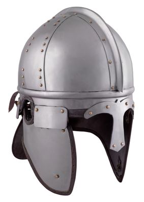 Spätrömischer Infanterie Spangenhelm -Burgh Castle