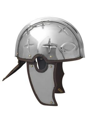 Römerhelm Intercisa II, Stahl