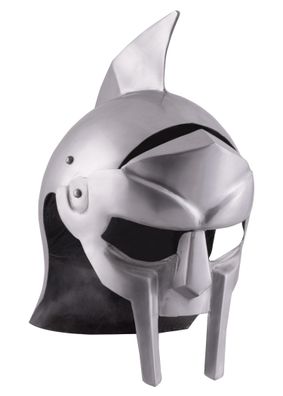 Gladiatoren Helm Maximus aus Stahl, ohne Dornen