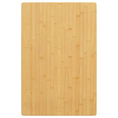 vidaXL Tischplatte 60x100x1,5 cm Bambus