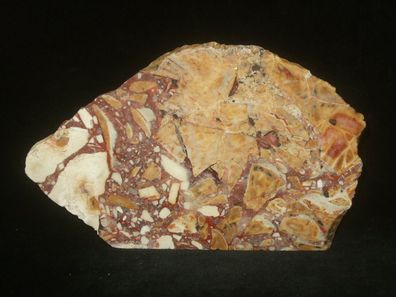 Opal-Breckzie Gemeiner Opal Anschliff Australien -Mineralien Heilsteine Anschliffe-
