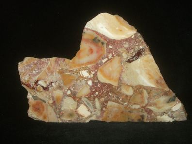 Opal-Breckzie Gemeiner Opal Anschliff Australien -Mineralien Heilsteine Anschliffe-