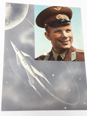 Juri Gagarin Der erste Mensch im Kosmos Colorvox Vinyl