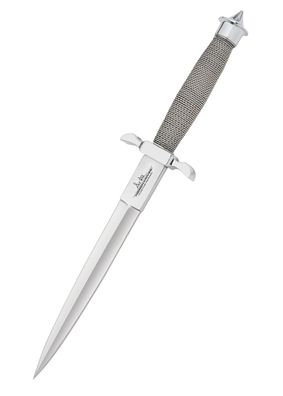 Gil Hibben - Silver Shadow Dolch mit Scheide