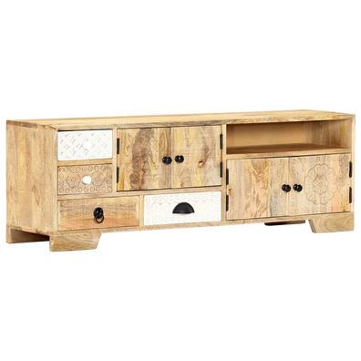 vidaXL TV-Schrank 120x30x40 cm Massivholz Mango