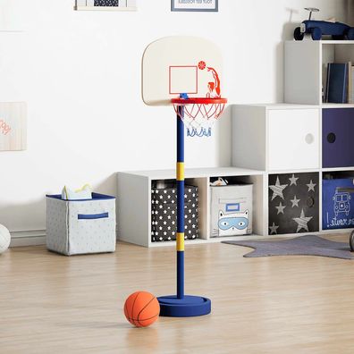 vidaXL Basketballkorb mit Ständer, Ball & Pumpe Verstellbar 90/121 cm