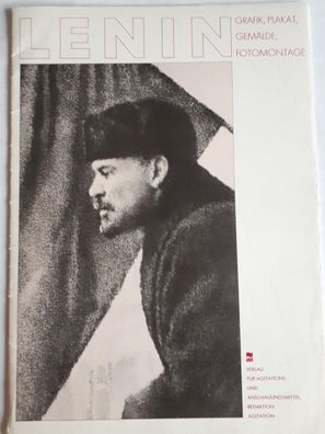 DDR Bildmappe Lenin - Grafik Plakat Gemälde Fotomontage