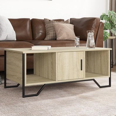 vidaXL Couchtisch Sonoma-Eiche 100x51x40 cm Holzwerkstoff