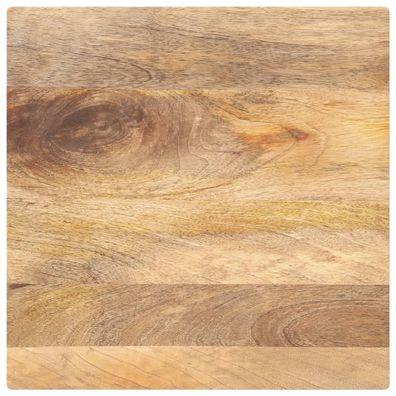 vidaXL Tischplatte 50x50x2,5 cm Quadratisch Massivholz Mango