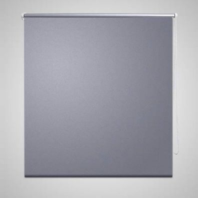 Verdunkelungsrollo 140 x 175 cm grau