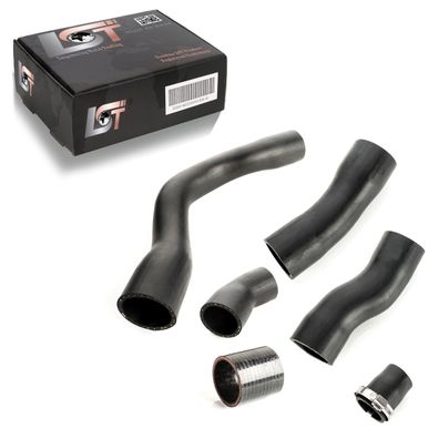 Ladeluftschlauch Turboschlauch links rechts Set für Audi A6 4F C6 2.7 3.0 TDI