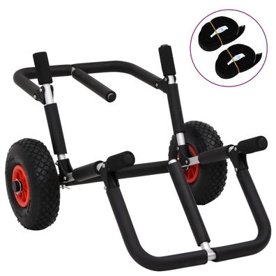 vidaXL Kajak-Trolley Klappbar 90 kg Aluminium