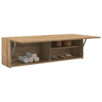 vidaXL Bad-Wandschrank Artisan-Eiche 100x25x30 cm Holzwerkstoff