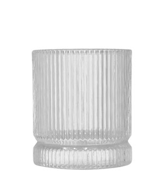 Elysia Riffle Gläser-Set aus Borosilikatglas Trinkgläser 220 ml Cocktailglas