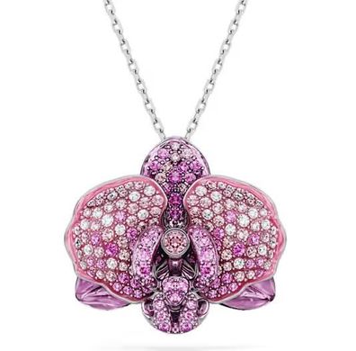 Swarovski SCS Idyllia Anhänger Blume, Rosa, Rhodiniert 5680910