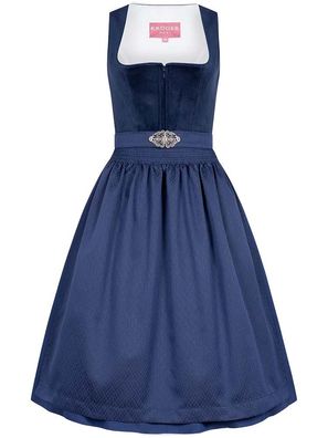 Dirndl Alisha 70cm Länge blau