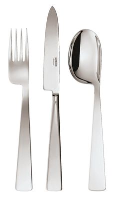 Sambonet Conca Giò Ponti Edelstahl versilbert Besteck 75tlg. Hh.O. S0091-S00014-S20