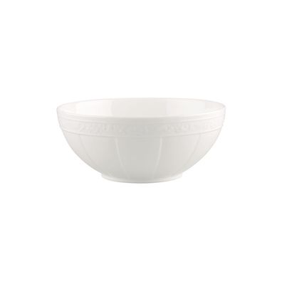 Villeroy & Boch White Pearl Schüssel rund Premium Bone Porcelain weiß 1043893180