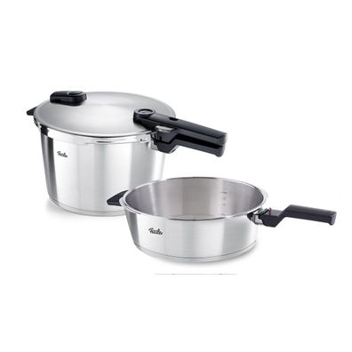 Fissler Vitaquick® Premium ? 2-teiliges Schnellkochtopf Set 4,0 + 8,0 Liter 602-81