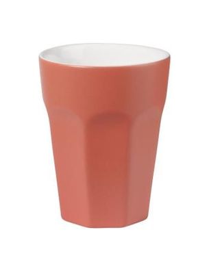 ASA Vorteilset 4 Stück grande Becher Espresso, red clay rot 5079354 und Geschenk
