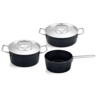 Fissler Adamant® Topfset 3-tlg. mit Stielkasserolle 156-114-03-000/0