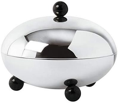 Sambonet Penelope Versilb., chw. Marmor Schale 20,5 cm mD S0192-S00601-S2109 55576-B6