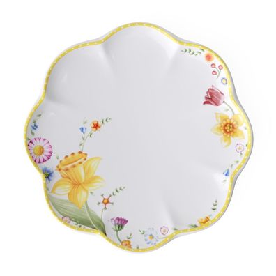 Villeroy & Boch Spring Awakening Frühstücksteller Premium Porcelain gelb, rün