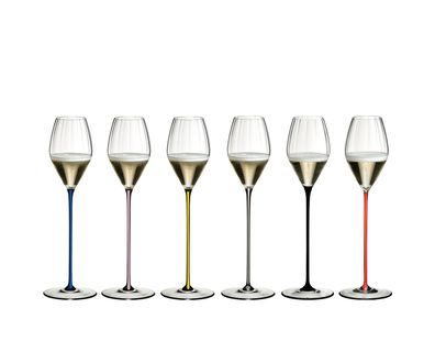 Riedel HIGH Performance Champagne GLASS DARK BLUE 1 Stück 499400D28