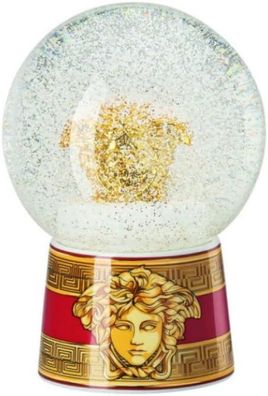 Versace Medusa Amplified Golden Coin Schneekugel groß Materialmix 14498-409956-24640