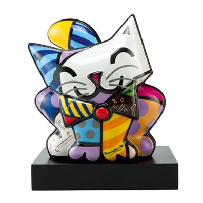 Goebel Pop Art Romero Britto Blue Cat - Figur 66451030