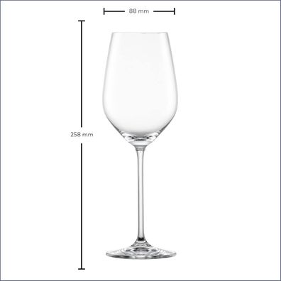 SCHOTT Zwiesel WASSER/ROTWEIN Fortissimo 4 Stück 123681