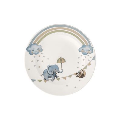 Villeroy & Boch Walk like an Elephant Kinderteller Premium Porcelain blau 1486742640