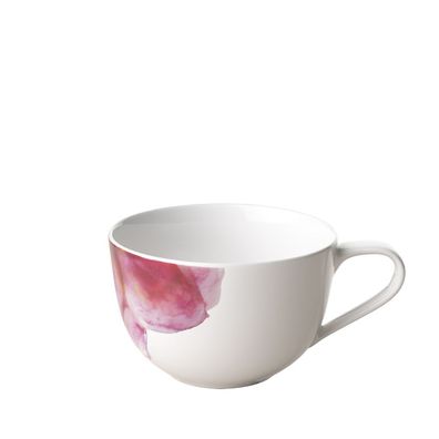 Villeroy & Boch Vorteilset 4 Stück Rose Garden Frühstücksobertasse rosa 1042871240